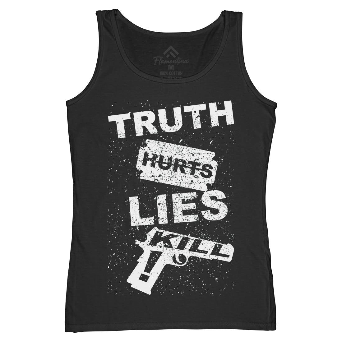 Truth Hurts Womens Organic Tank Top Vest Peace B091