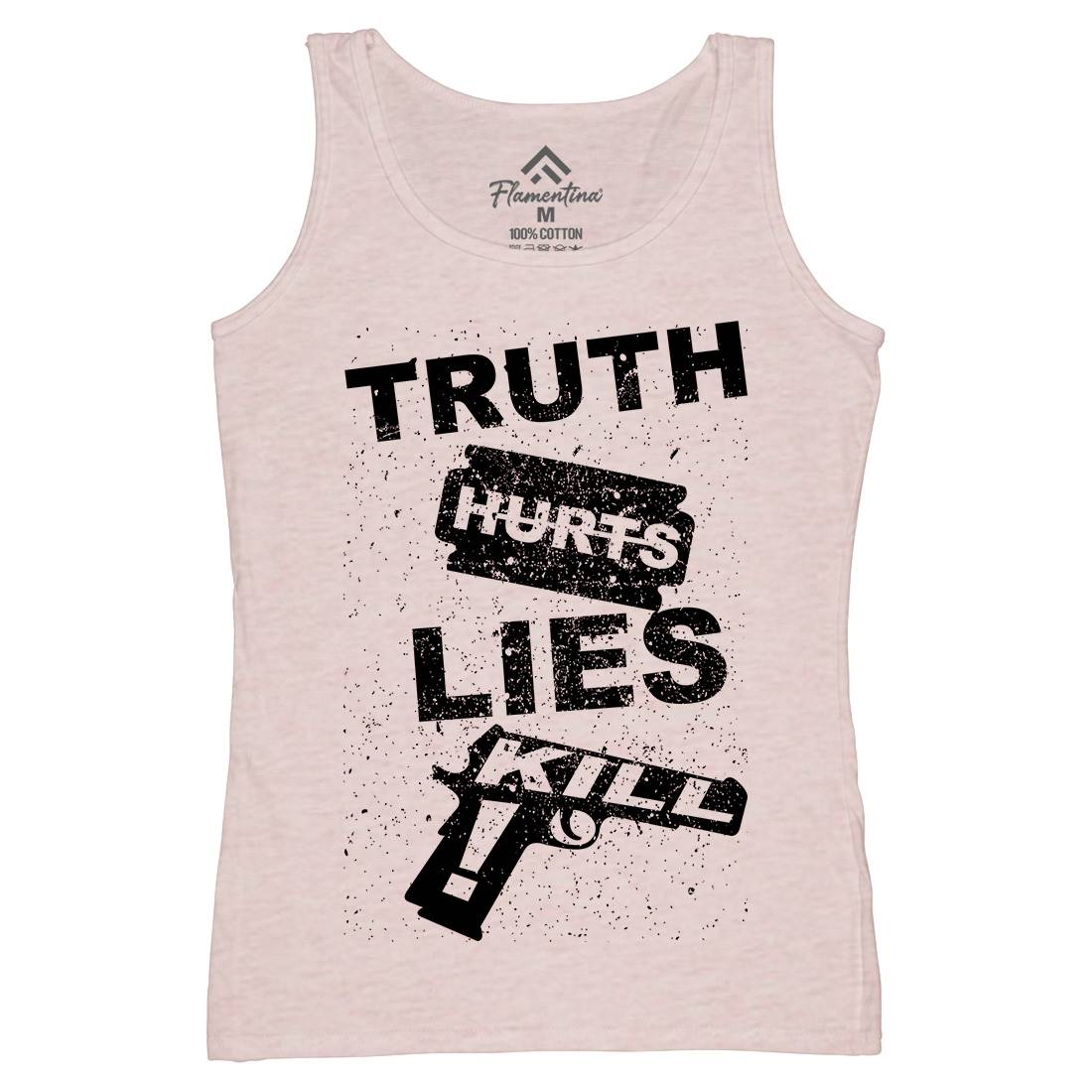 Truth Hurts Womens Organic Tank Top Vest Peace B091