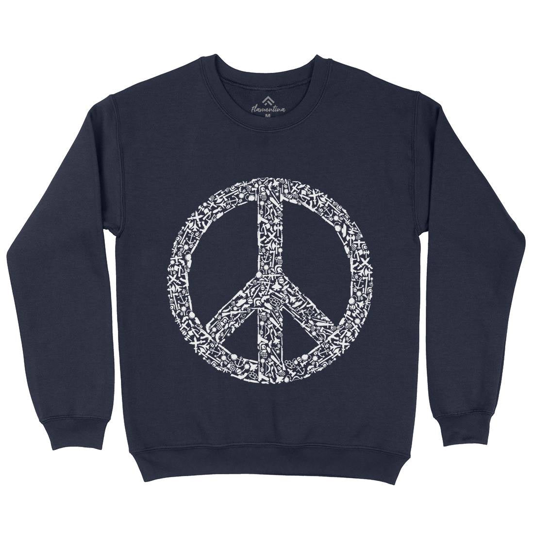 War Kids Crew Neck Sweatshirt Peace B093