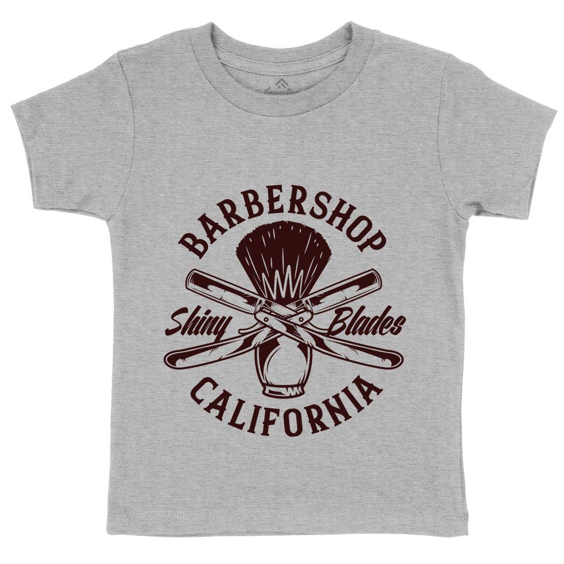 Barbershop Kids Crew Neck T-Shirt Barber B104