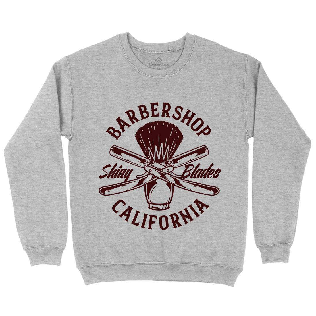 Barbershop Mens Crew Neck Sweatshirt Barber B104
