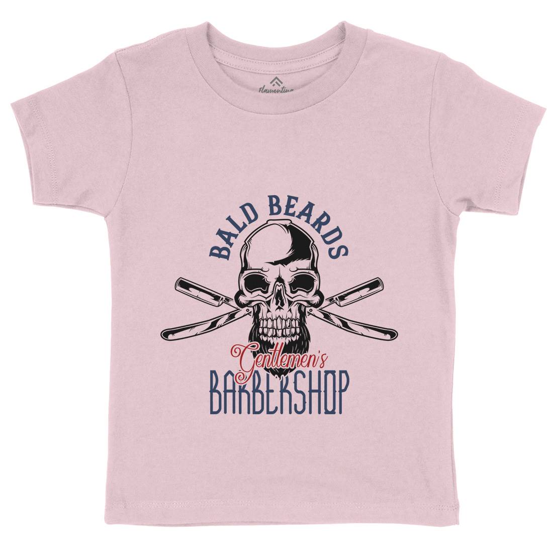 Barbershop Kids Organic Crew Neck T-Shirt Barber B105