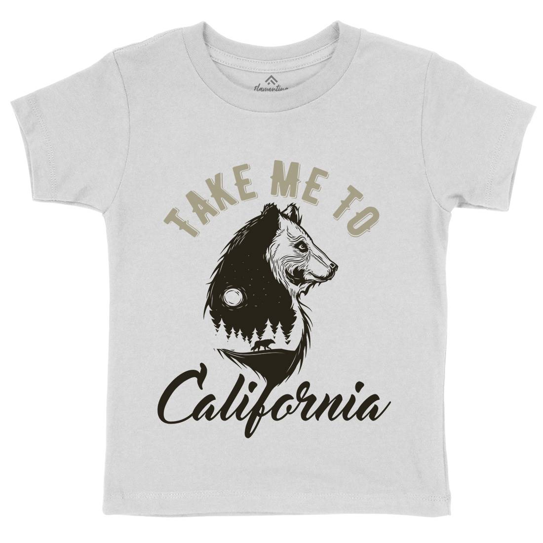 Bear Kids Organic Crew Neck T-Shirt Animals B106