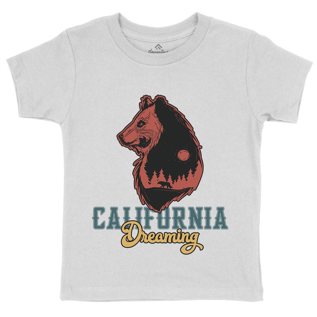 Bear Kids Crew Neck T-Shirt Animals B107