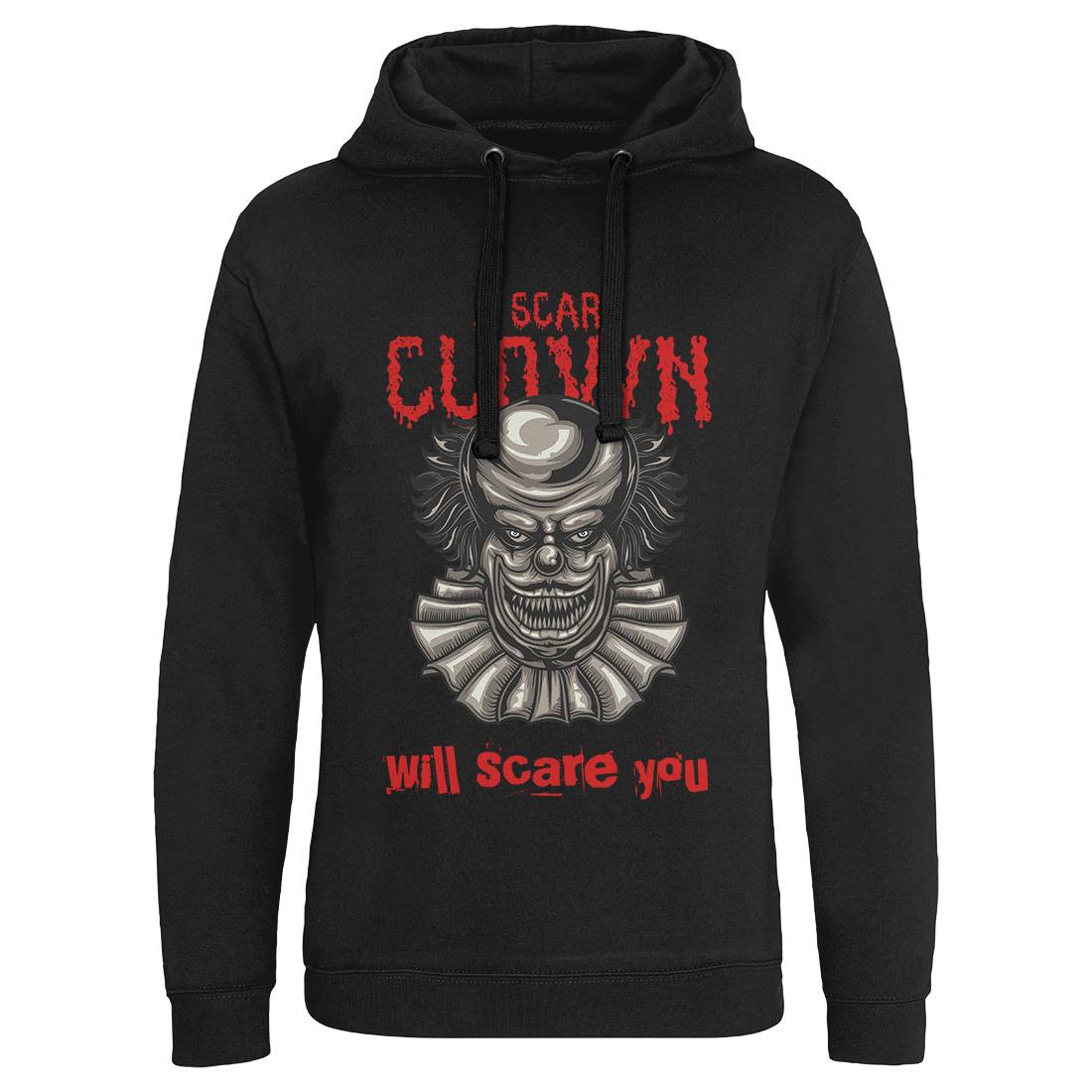 Clown Mens Hoodie Without Pocket Horror B116