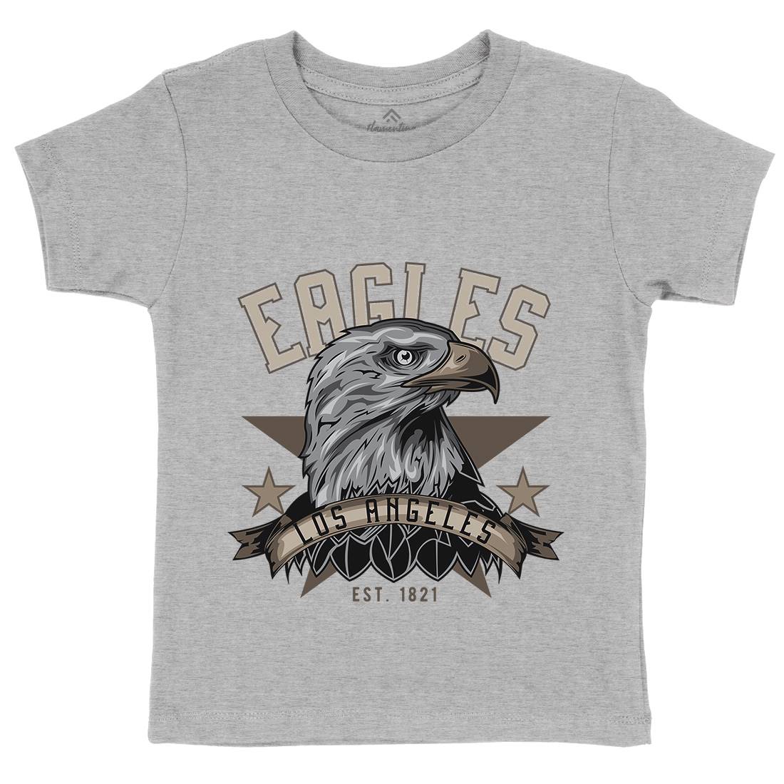 Eagle Kids Organic Crew Neck T-Shirt Animals B119