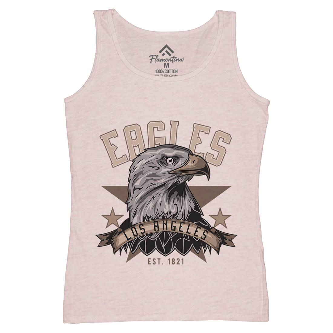 Eagle Womens Organic Tank Top Vest Animals B119