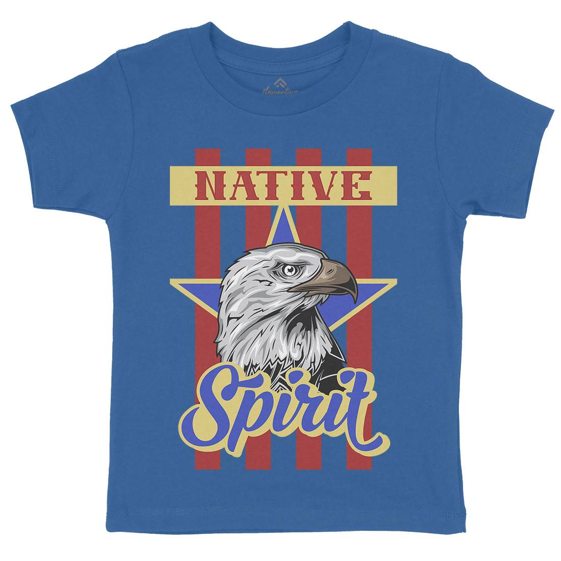 Eagle Kids Crew Neck T-Shirt Animals B120
