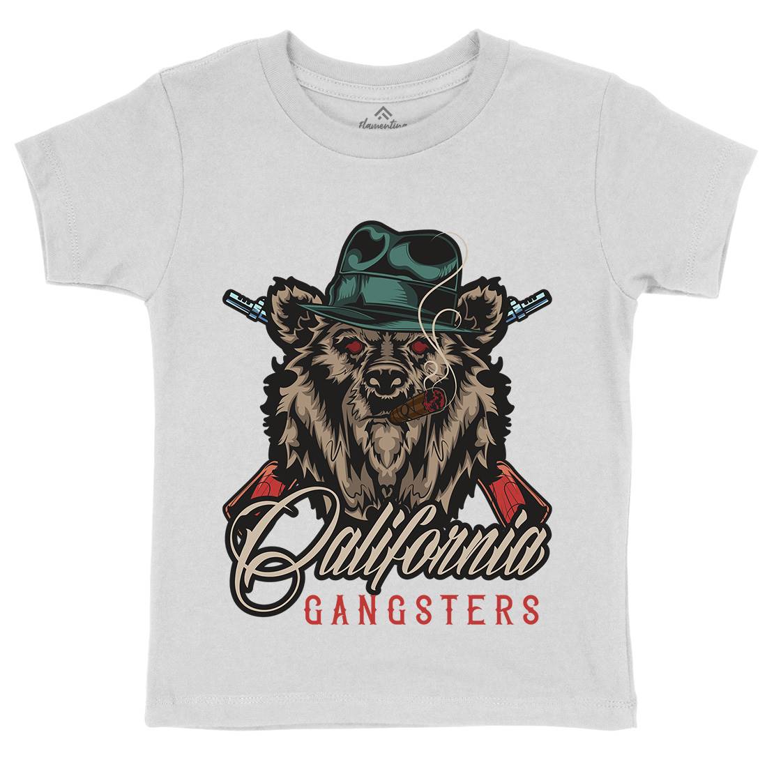 Gangster Kids Organic Crew Neck T-Shirt American B126