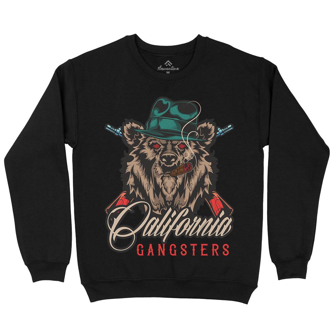 Gangster Kids Crew Neck Sweatshirt American B126