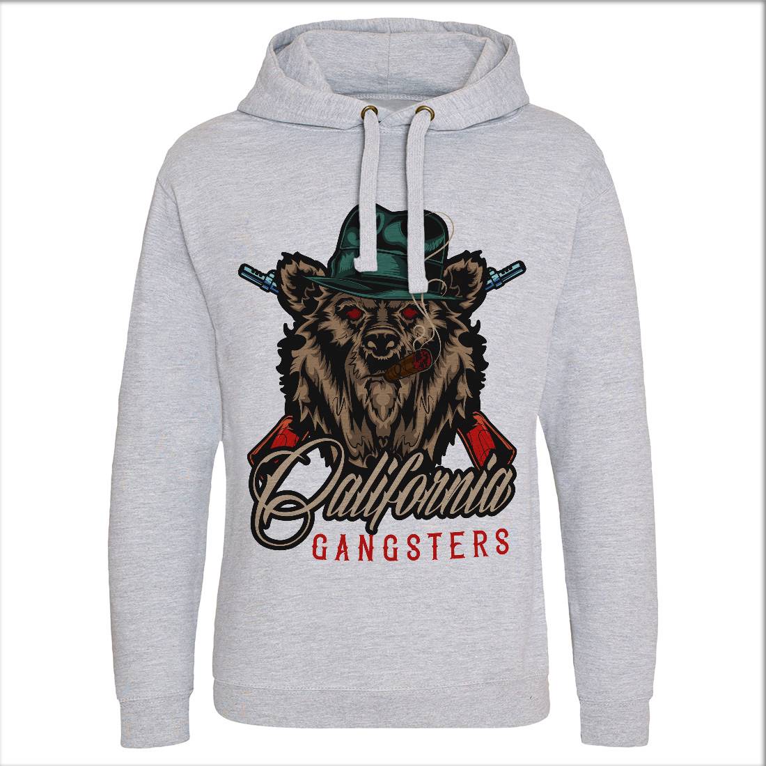 Gangster Mens Hoodie Without Pocket American B126