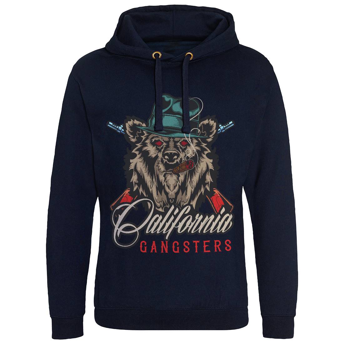 Gangster Mens Hoodie Without Pocket American B126