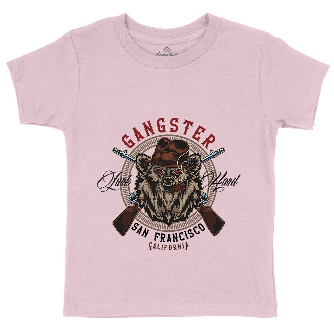 Gangster Kids Organic Crew Neck T-Shirt American B127