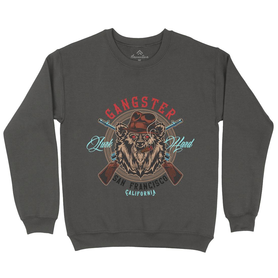 Gangster Kids Crew Neck Sweatshirt American B127
