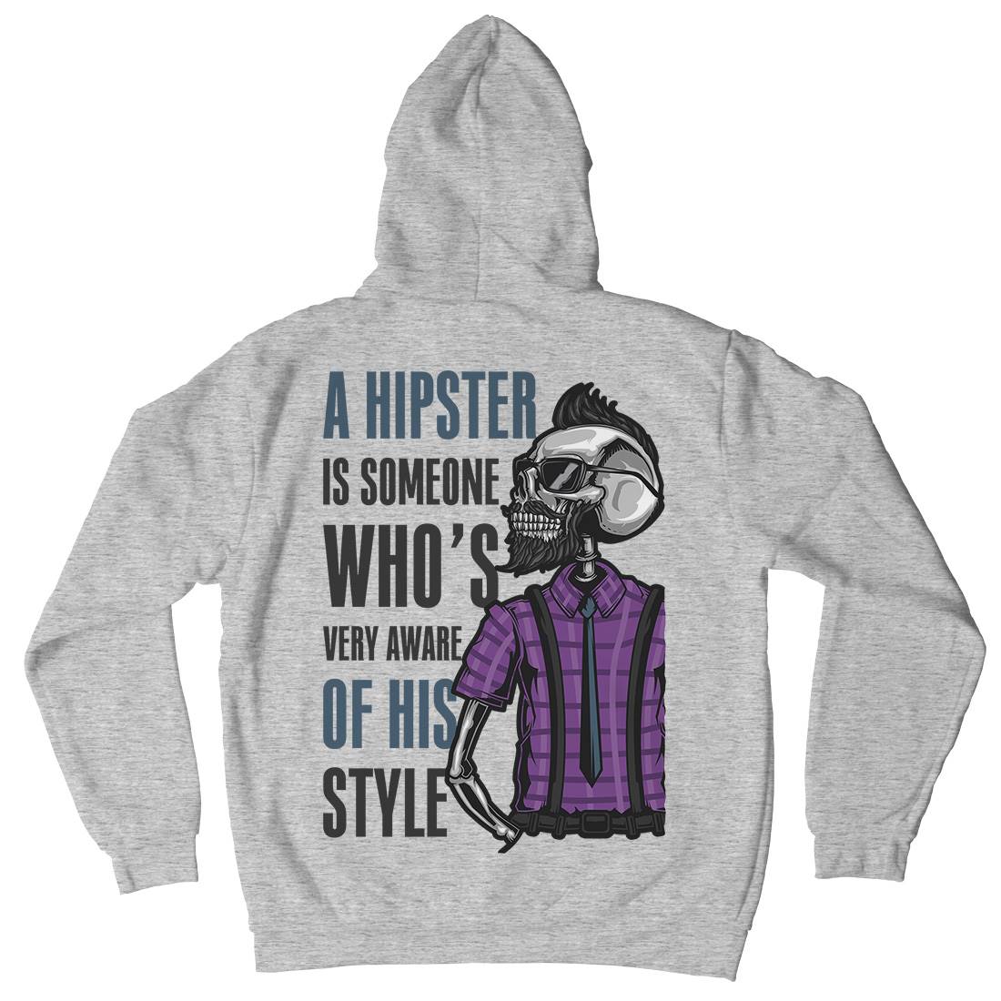 Hipster Kids Crew Neck Hoodie Barber B131