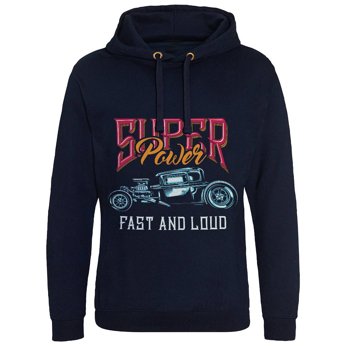 Hotrod Mens Hoodie Without Pocket Cars B133