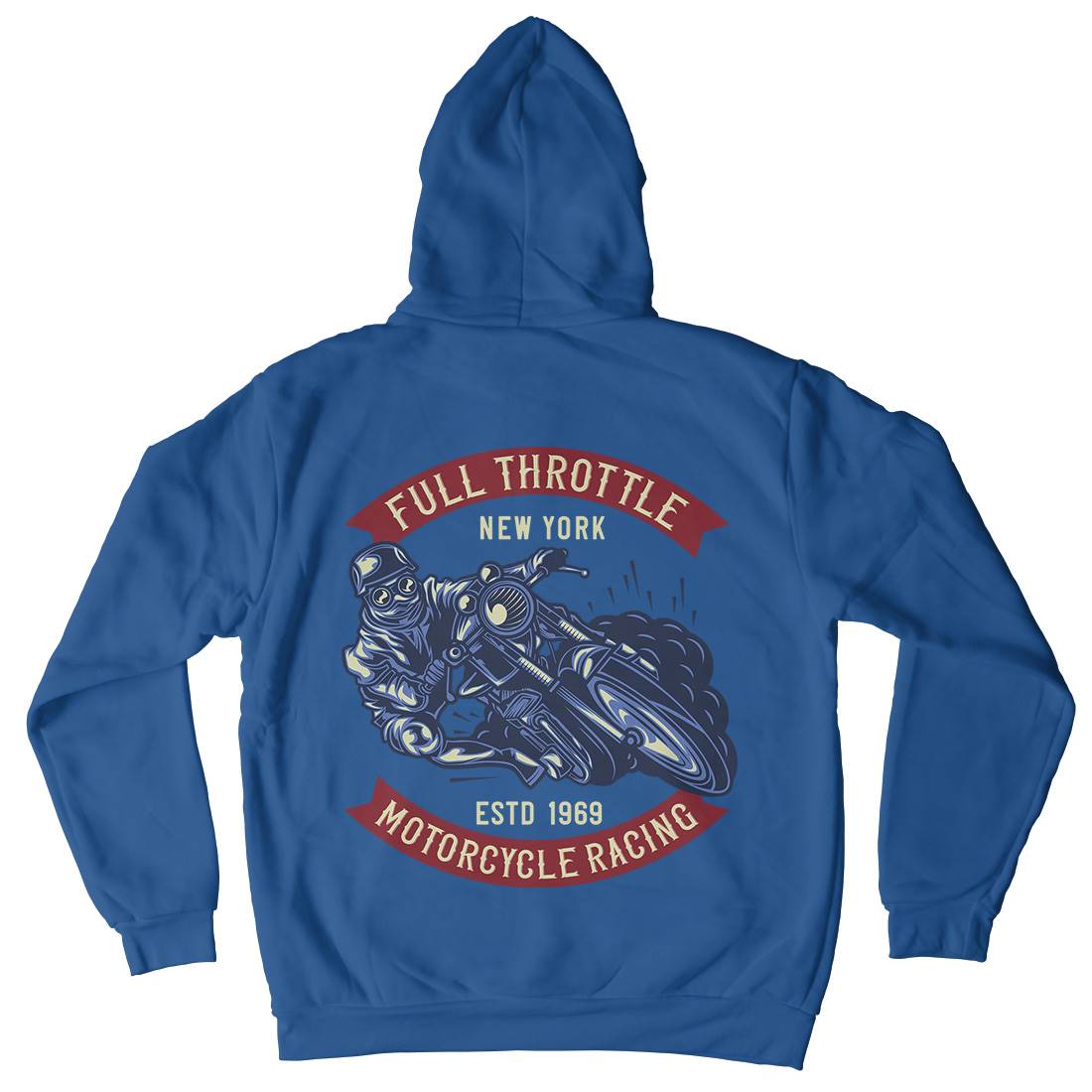 Full Throttle Kids Crew Neck Hoodie Motorcycles B138