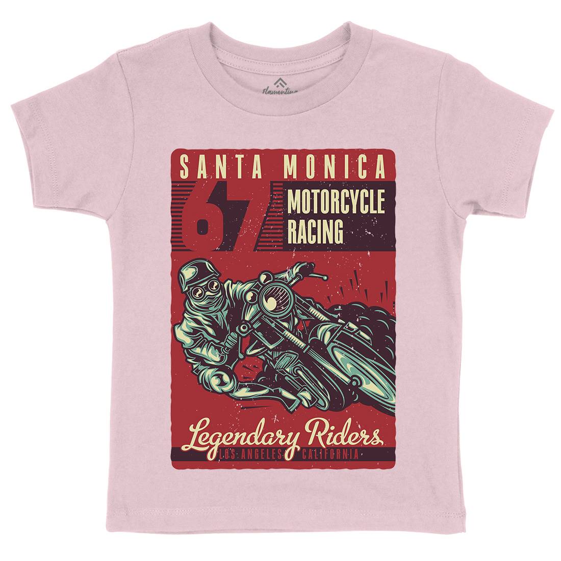 Motor Kids Organic Crew Neck T-Shirt Motorcycles B139