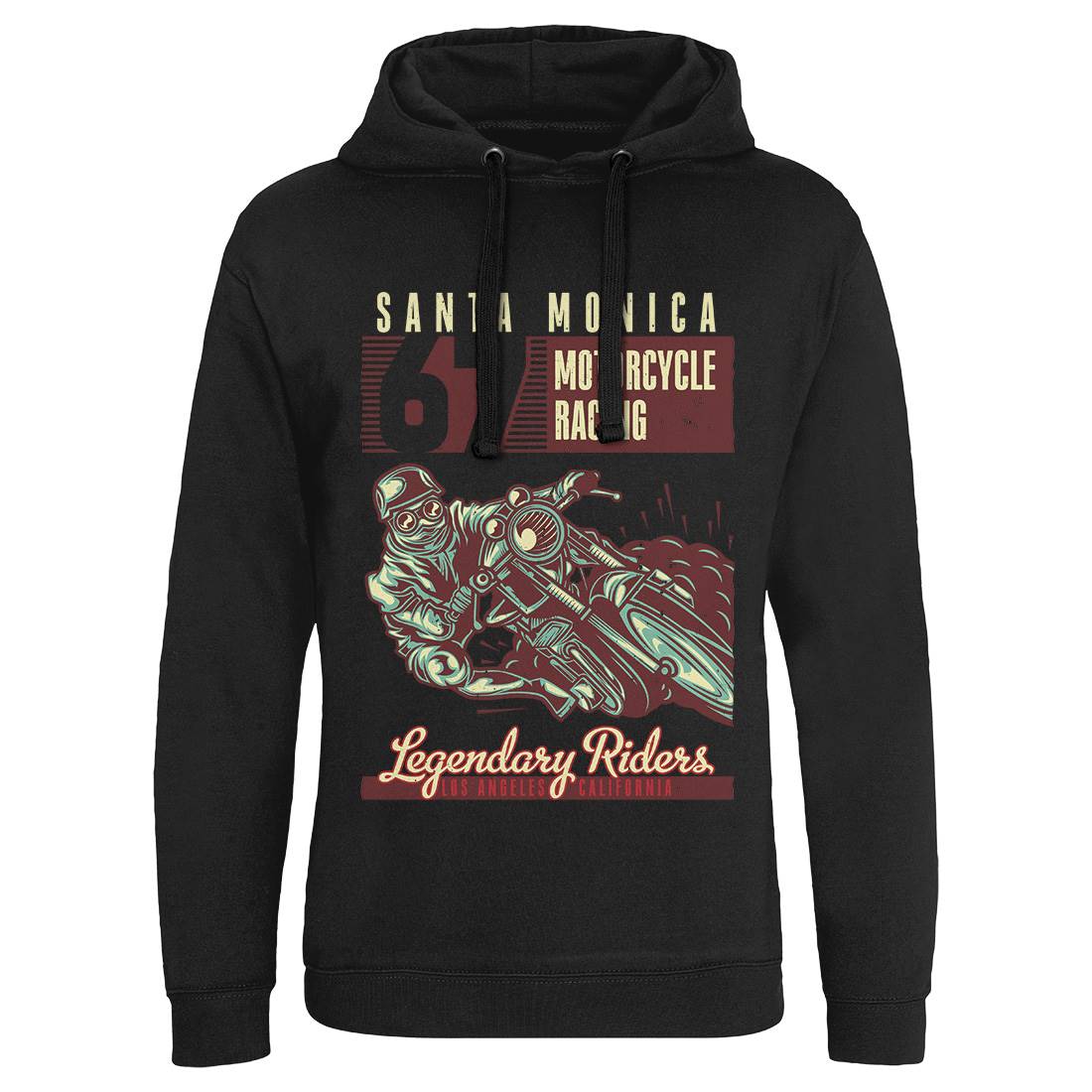 Motor Mens Hoodie Without Pocket Motorcycles B139