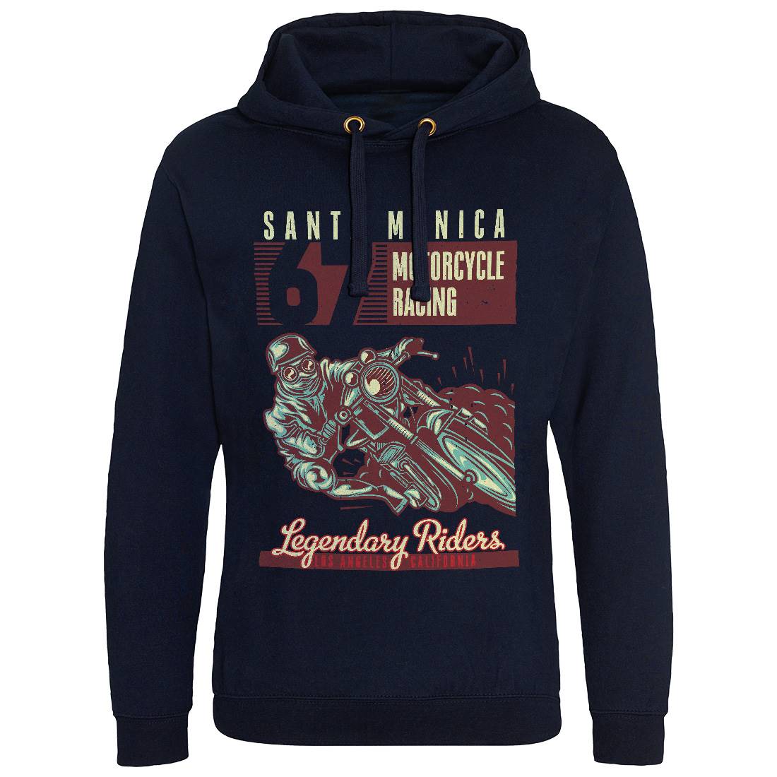Motor Mens Hoodie Without Pocket Motorcycles B139