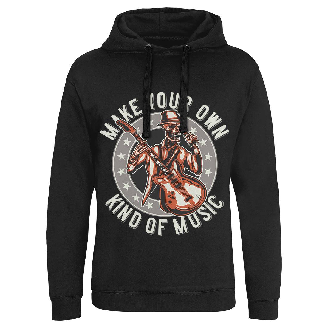 Rock Mens Hoodie Without Pocket Music B149