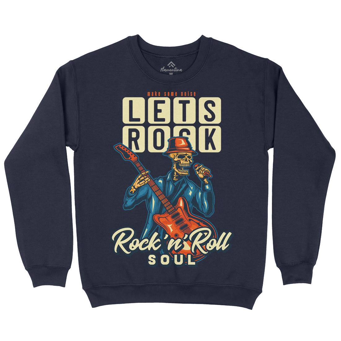 Rock Kids Crew Neck Sweatshirt Music B150