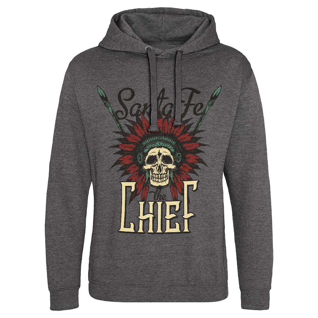 Native American Mens Hoodie Without Pocket American B153