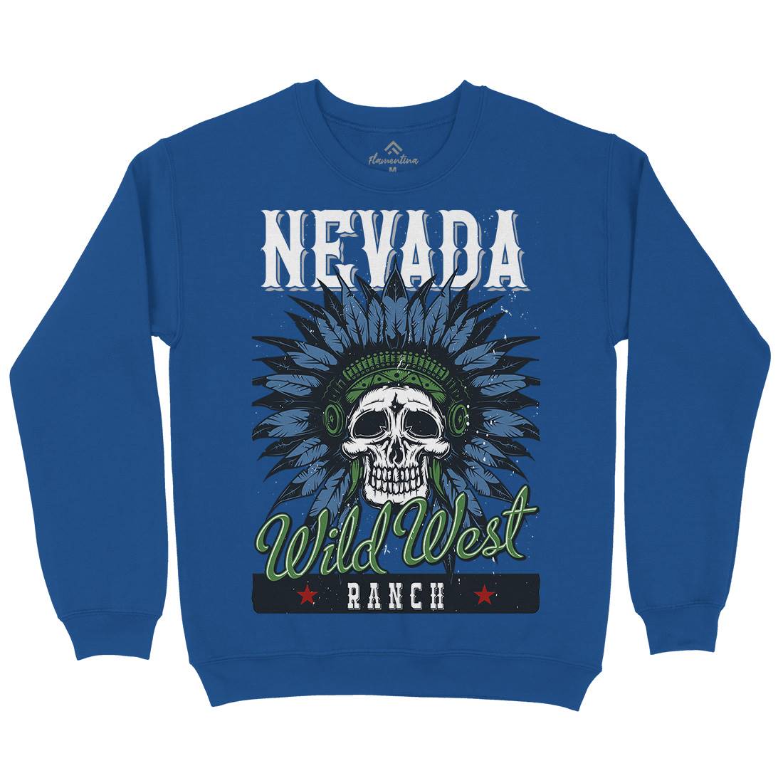 Native American Kids Crew Neck Sweatshirt American B154