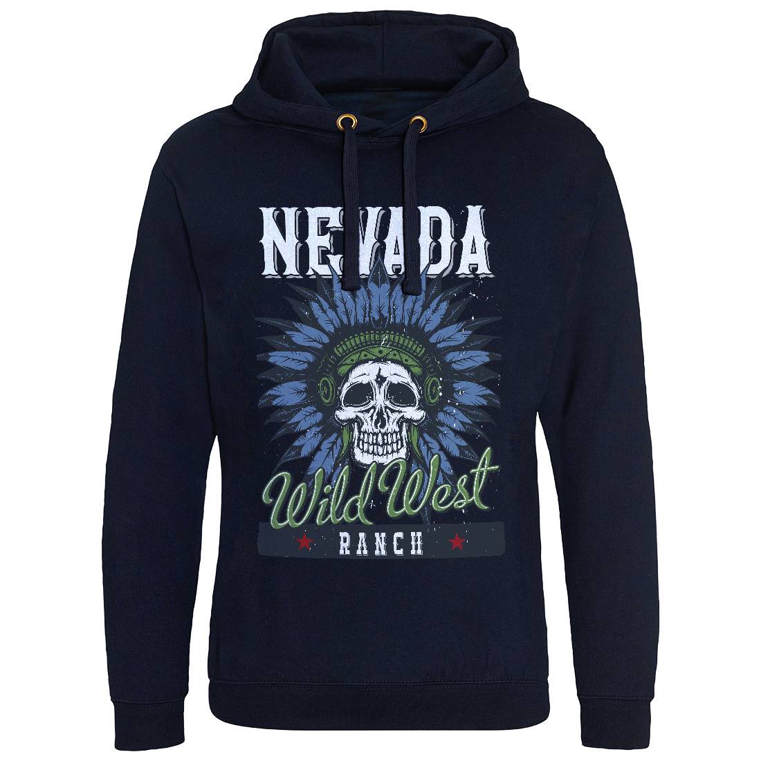 Native American Mens Hoodie Without Pocket American B154