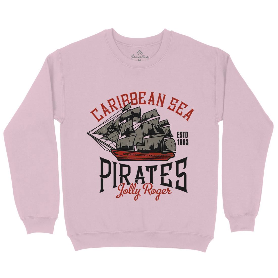 Pirate Kids Crew Neck Sweatshirt Navy B157