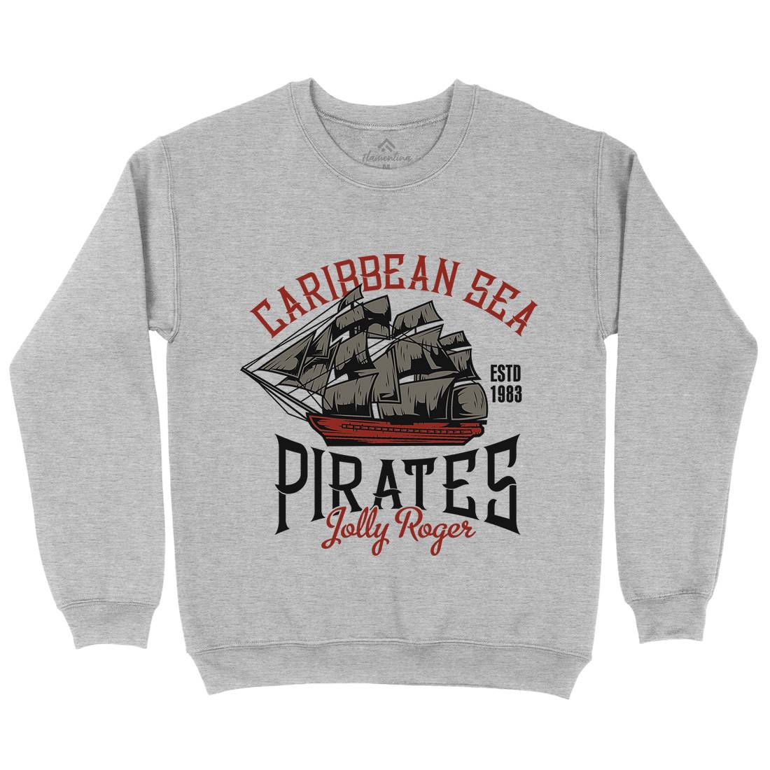 Pirate Kids Crew Neck Sweatshirt Navy B157