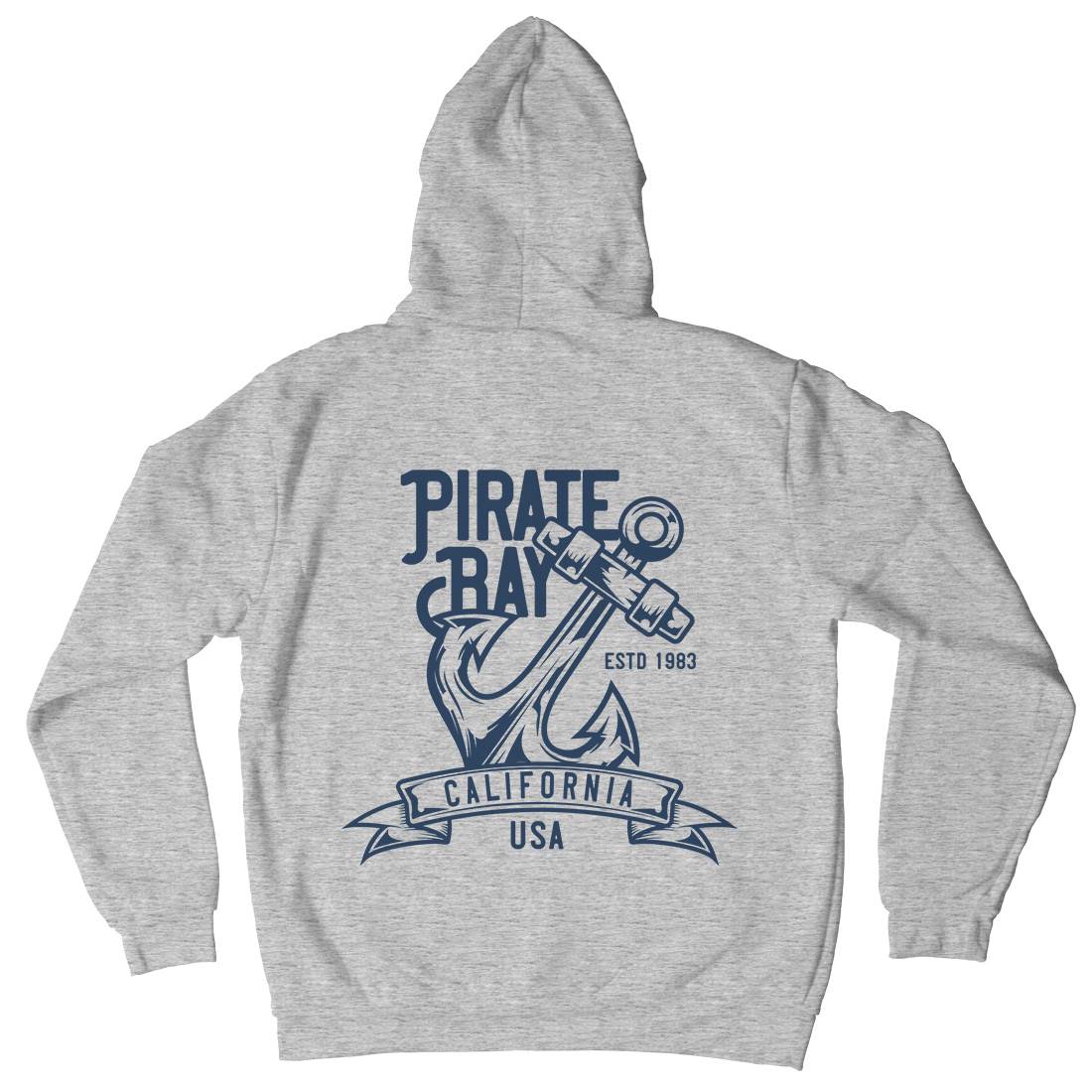 Pirate Kids Crew Neck Hoodie Navy B159