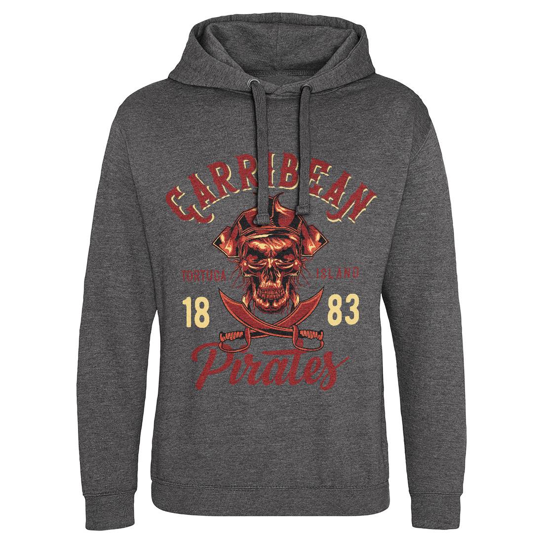 Pirate Mens Hoodie Without Pocket Navy B160