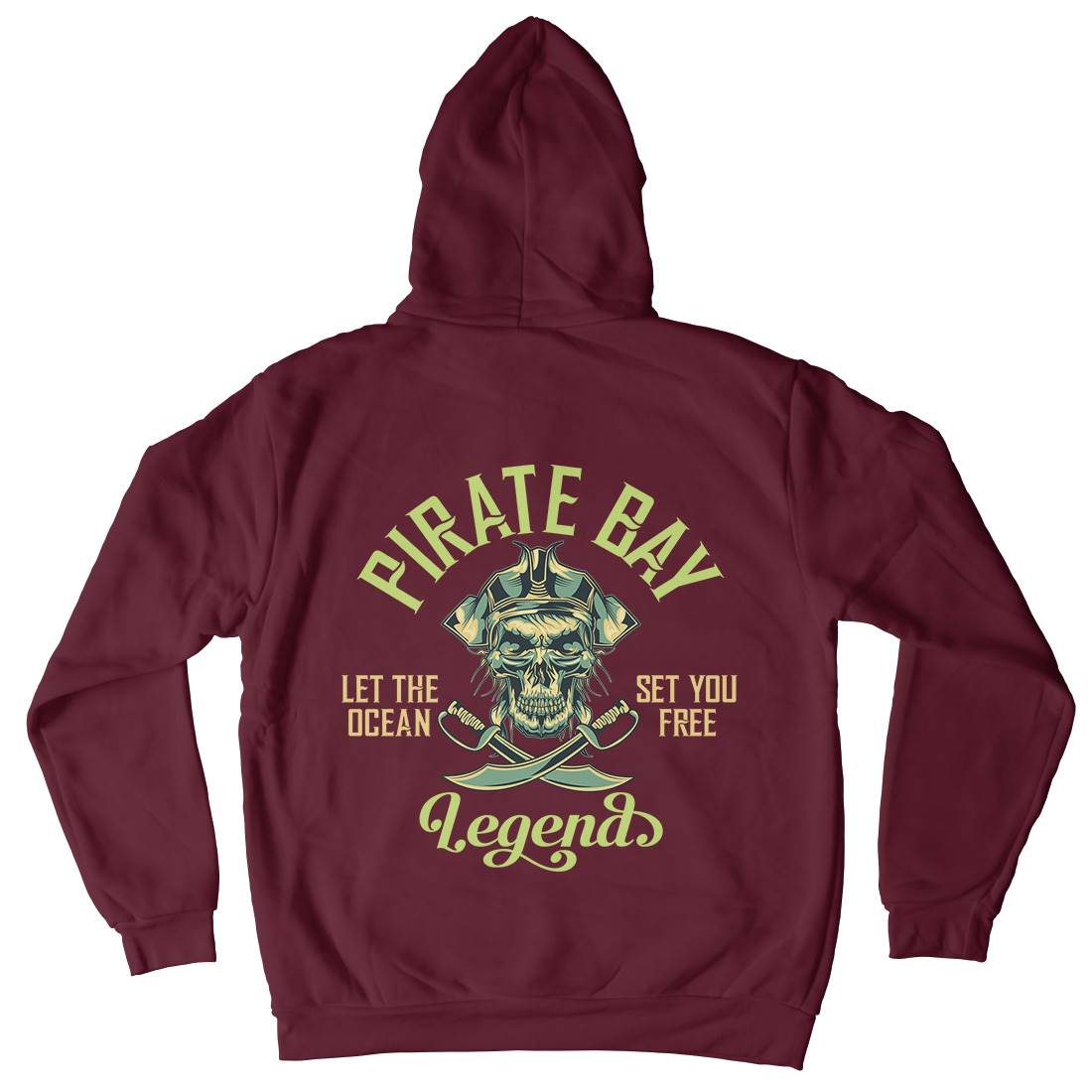 Pirate Kids Crew Neck Hoodie Navy B161