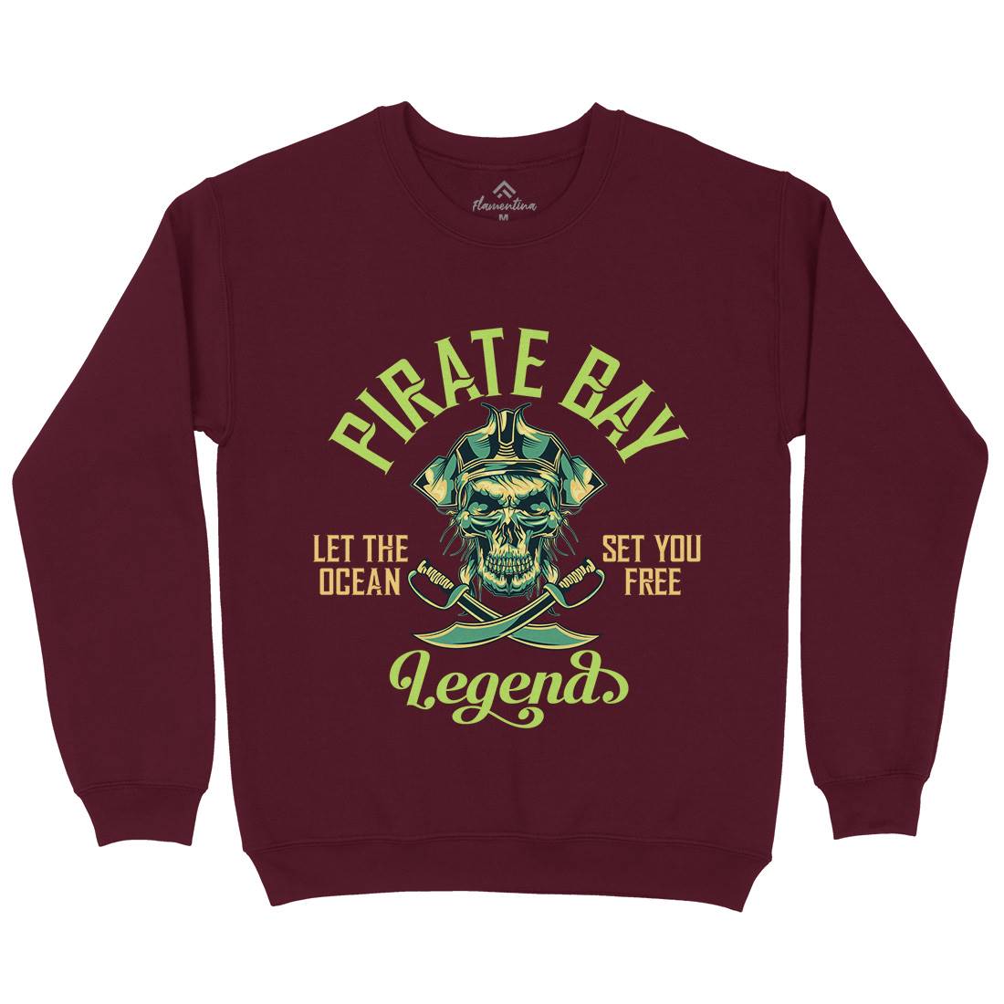 Pirate Kids Crew Neck Sweatshirt Navy B161