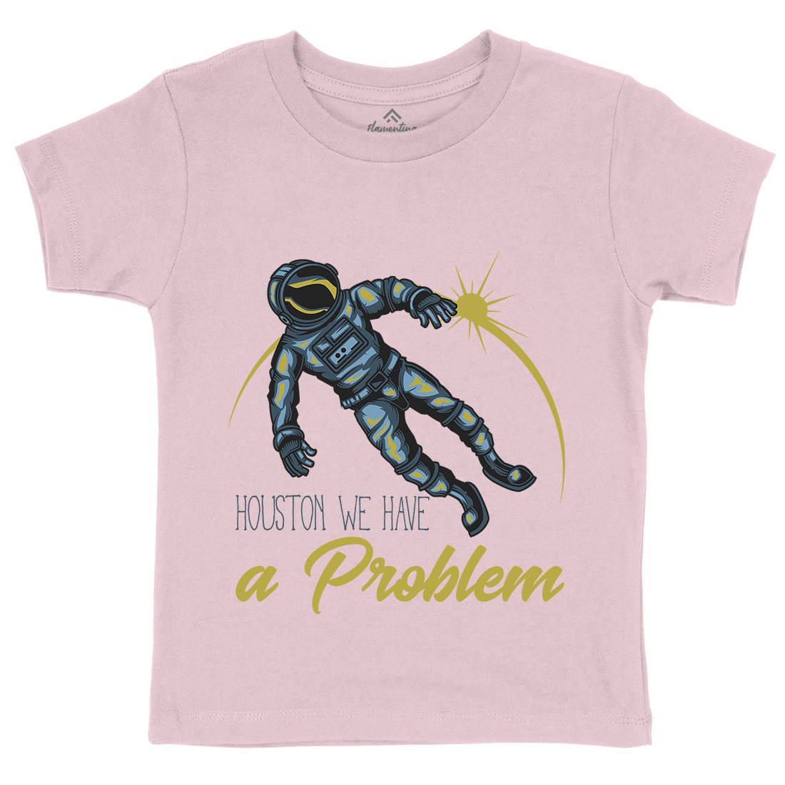 Astronaut Kids Organic Crew Neck T-Shirt Space B166