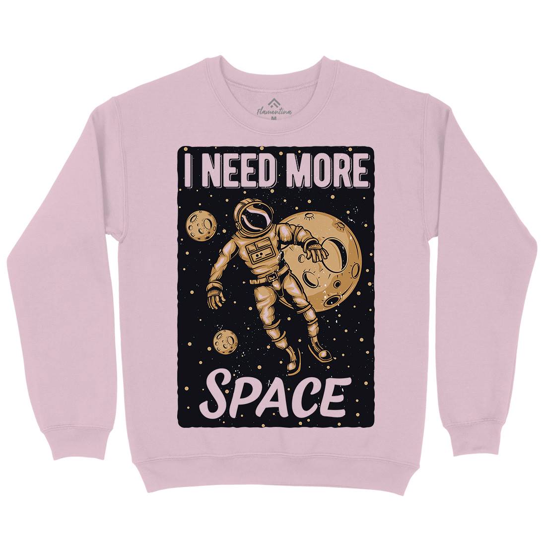 Need More Kids Crew Neck Sweatshirt Space B168