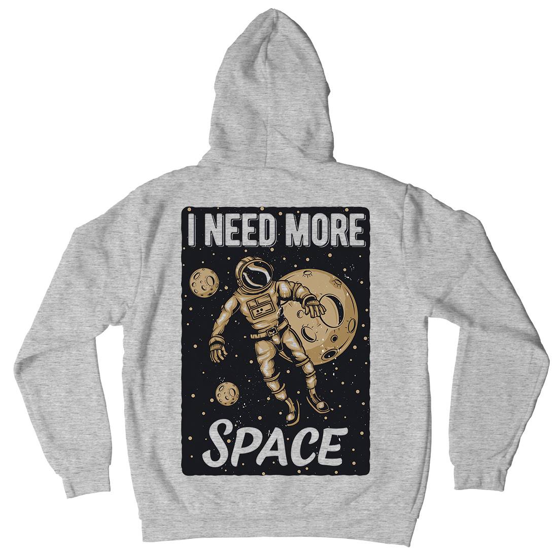 Need More Kids Crew Neck Hoodie Space B168