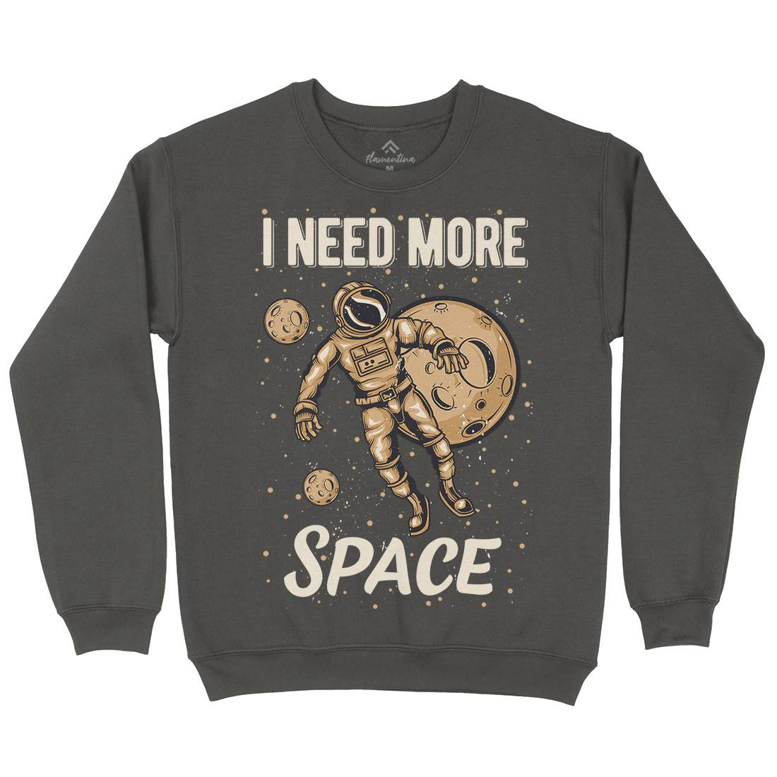 Need More Kids Crew Neck Sweatshirt Space B168