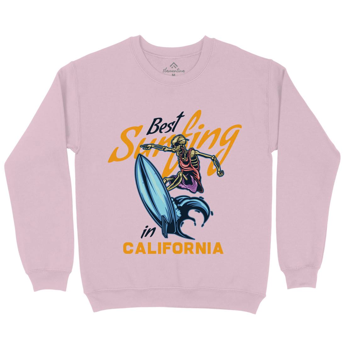 California Surfing Kids Crew Neck Sweatshirt Surf B170