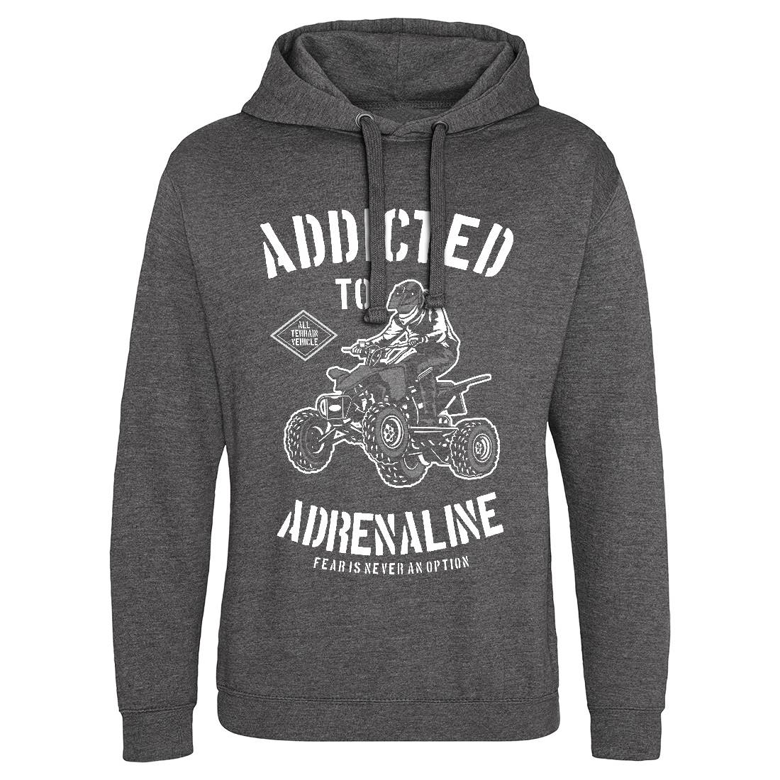 Addicted To Adrenaline Mens Hoodie Without Pocket Motorcycles B174
