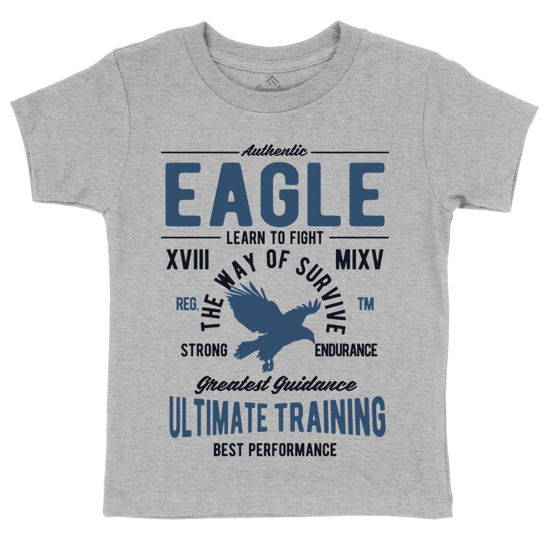 Authentic Eagle Kids Crew Neck T-Shirt Animals B180