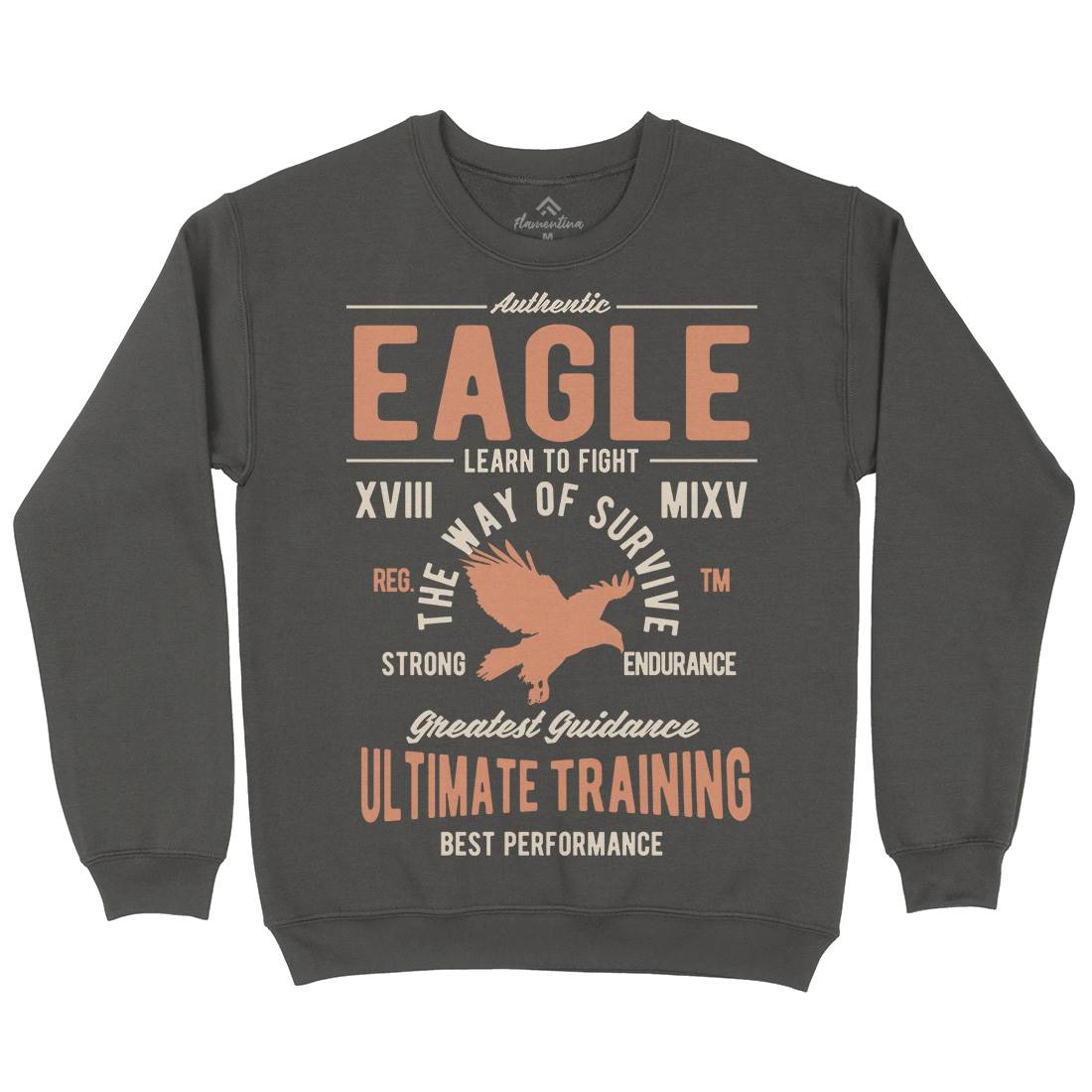 Authentic Eagle Kids Crew Neck Sweatshirt Animals B180
