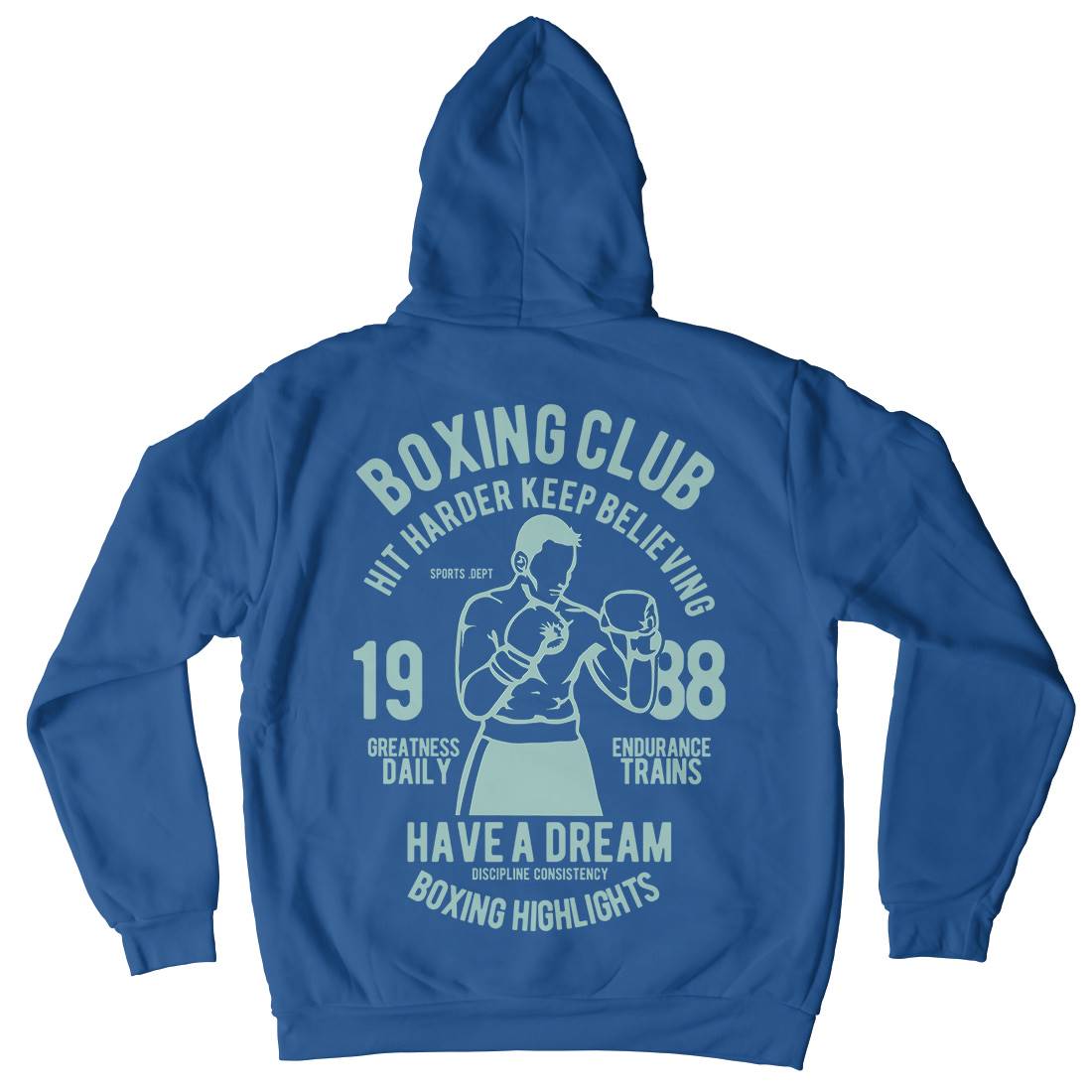 Boxing Club Kids Crew Neck Hoodie Sport B186