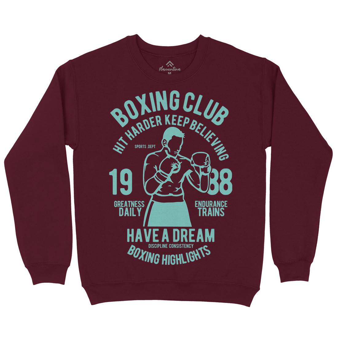 Boxing Club Mens Crew Neck Sweatshirt Sport B186
