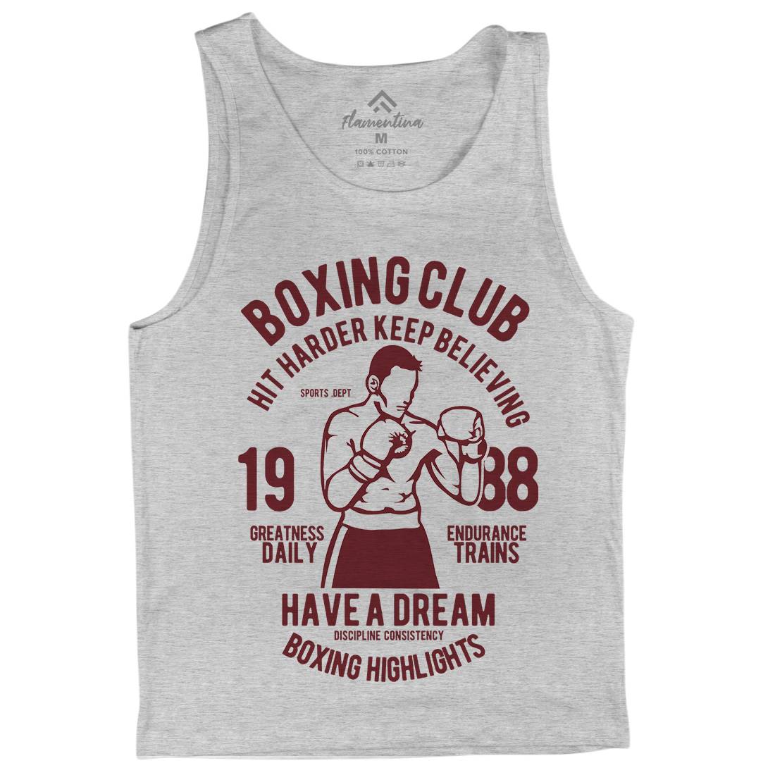 Boxing Club Mens Tank Top Vest Sport B186