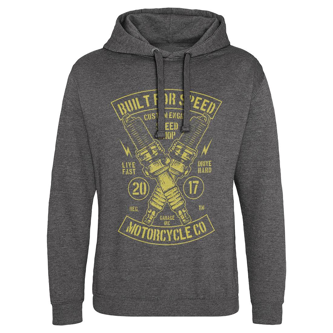 Built For Speed Mens Hoodie Without Pocket Motorcycles B188