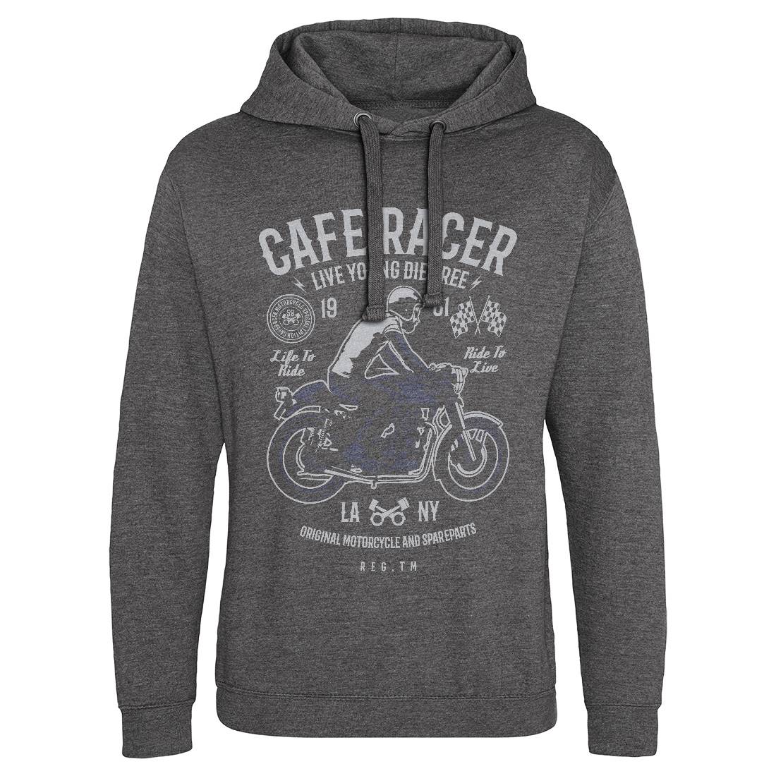 Cafe Racer Mens Hoodie Without Pocket Motorcycles B191