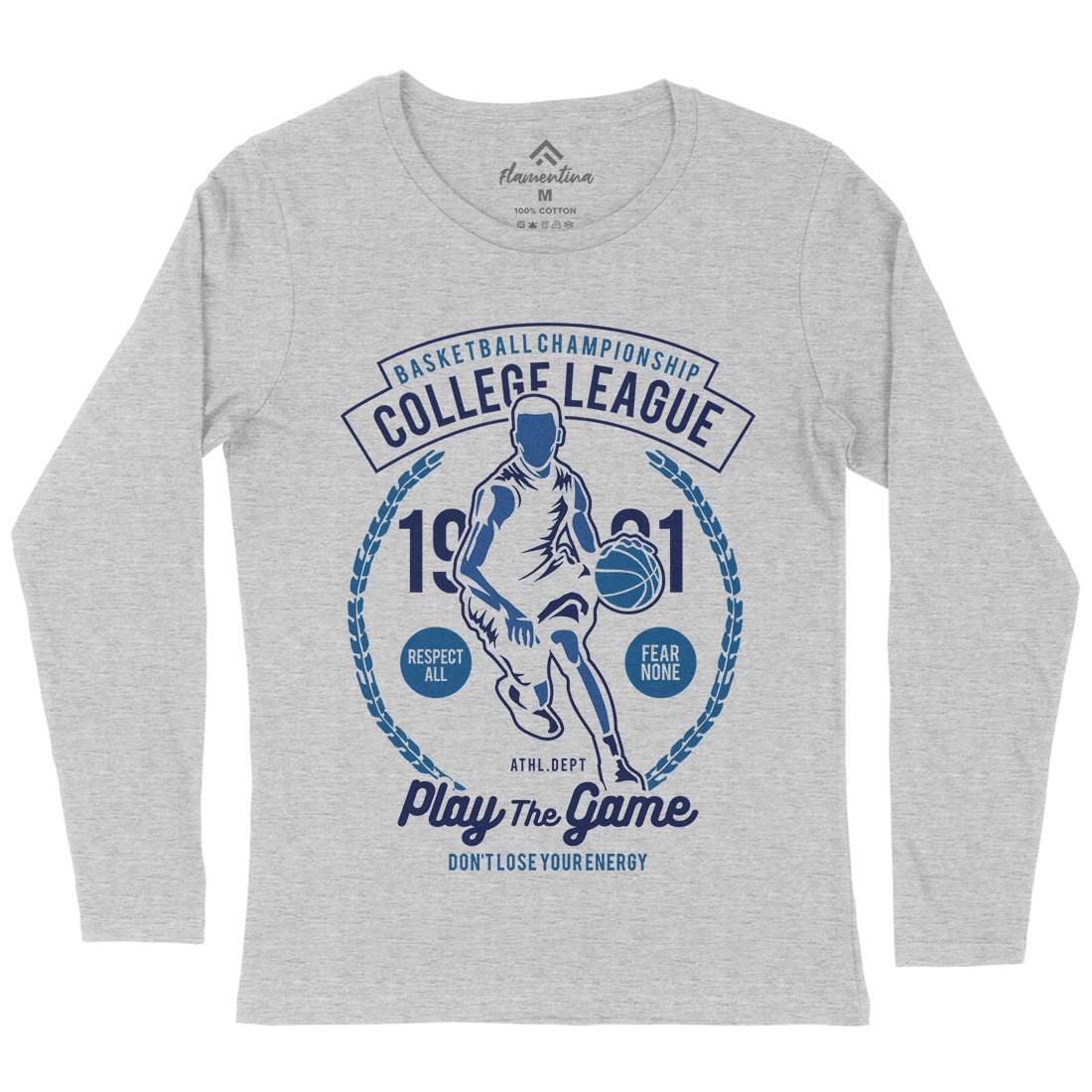 College League Womens Long Sleeve T-Shirt Sport B197