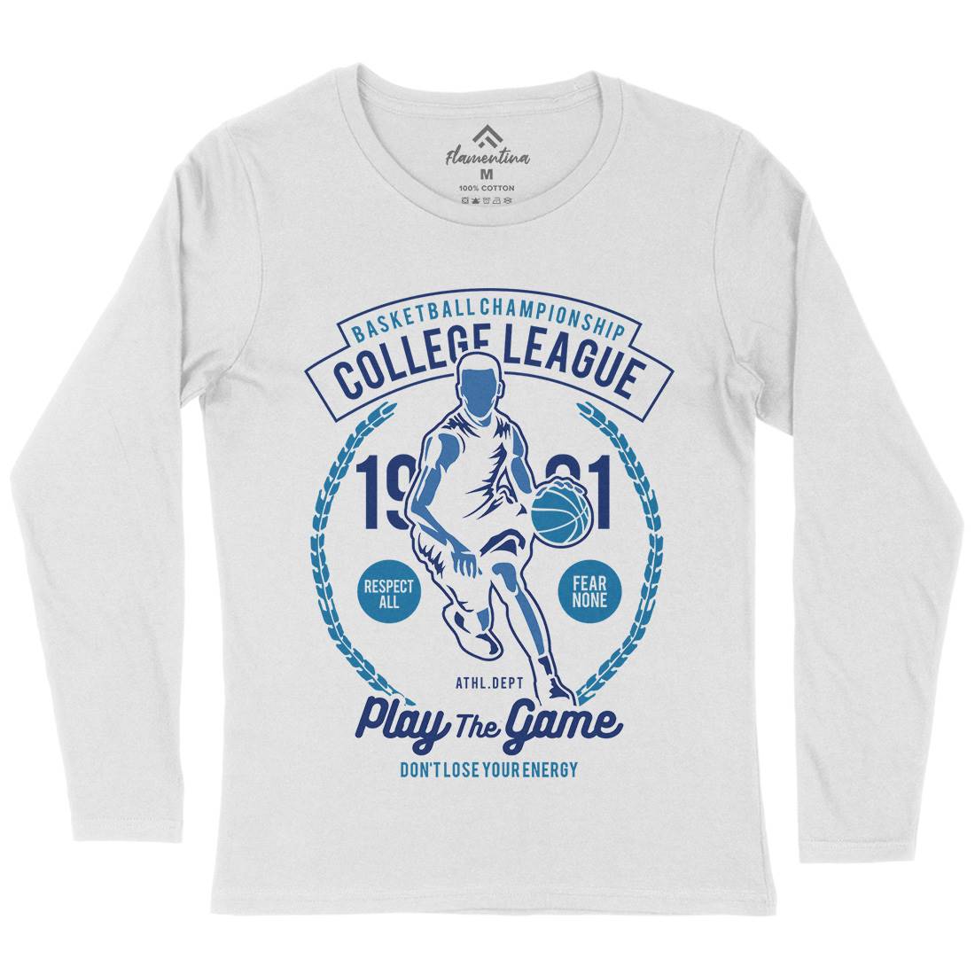 College League Womens Long Sleeve T-Shirt Sport B197
